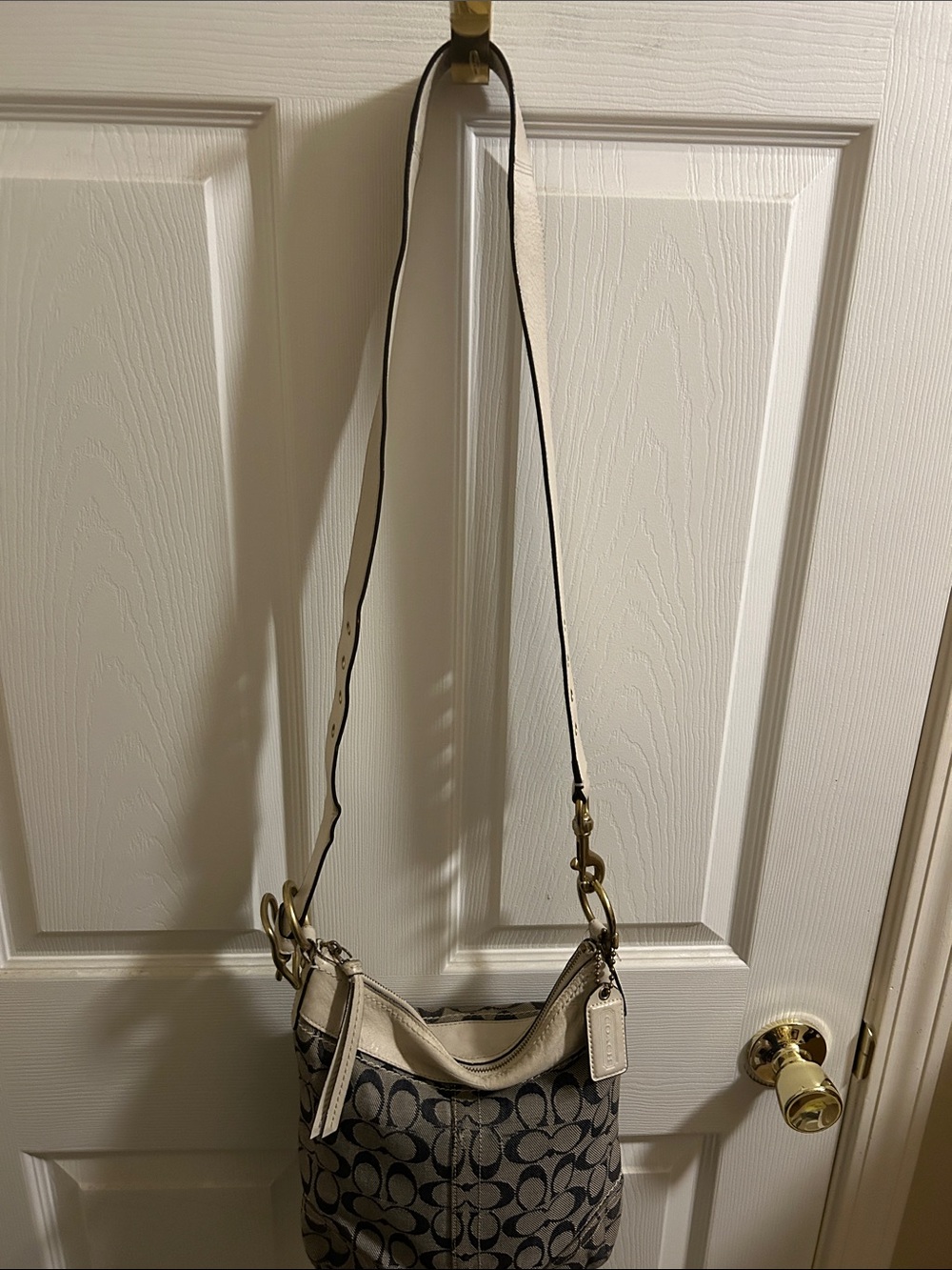 Coach Denim SoHo Crossbody or Can Be Converted to a Shoulder Strap